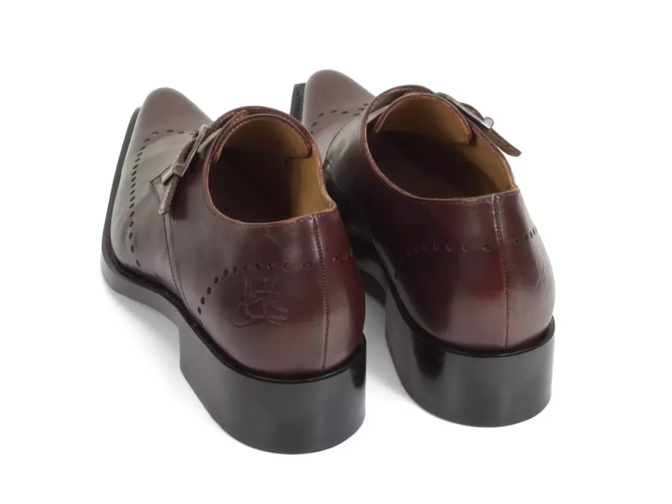 Fluevog Shoes Nordfjord | Single Monk Strap Shoe Brown Clearance