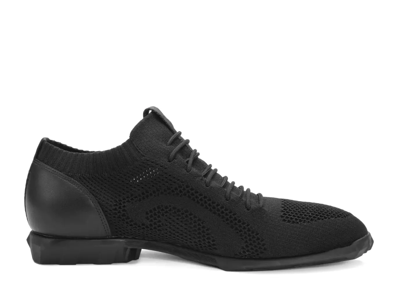 Fluevog Shoes Nova | Elastic Lace-Up Vegan Shoe Black Store