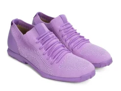 Fluevog Shoes Nova | Elastic Lace-Up Vegan Shoe Purple Hot
