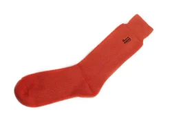 Fluevog Shoes Oizo Vog Socks | Soft Terry Sock Red Hot