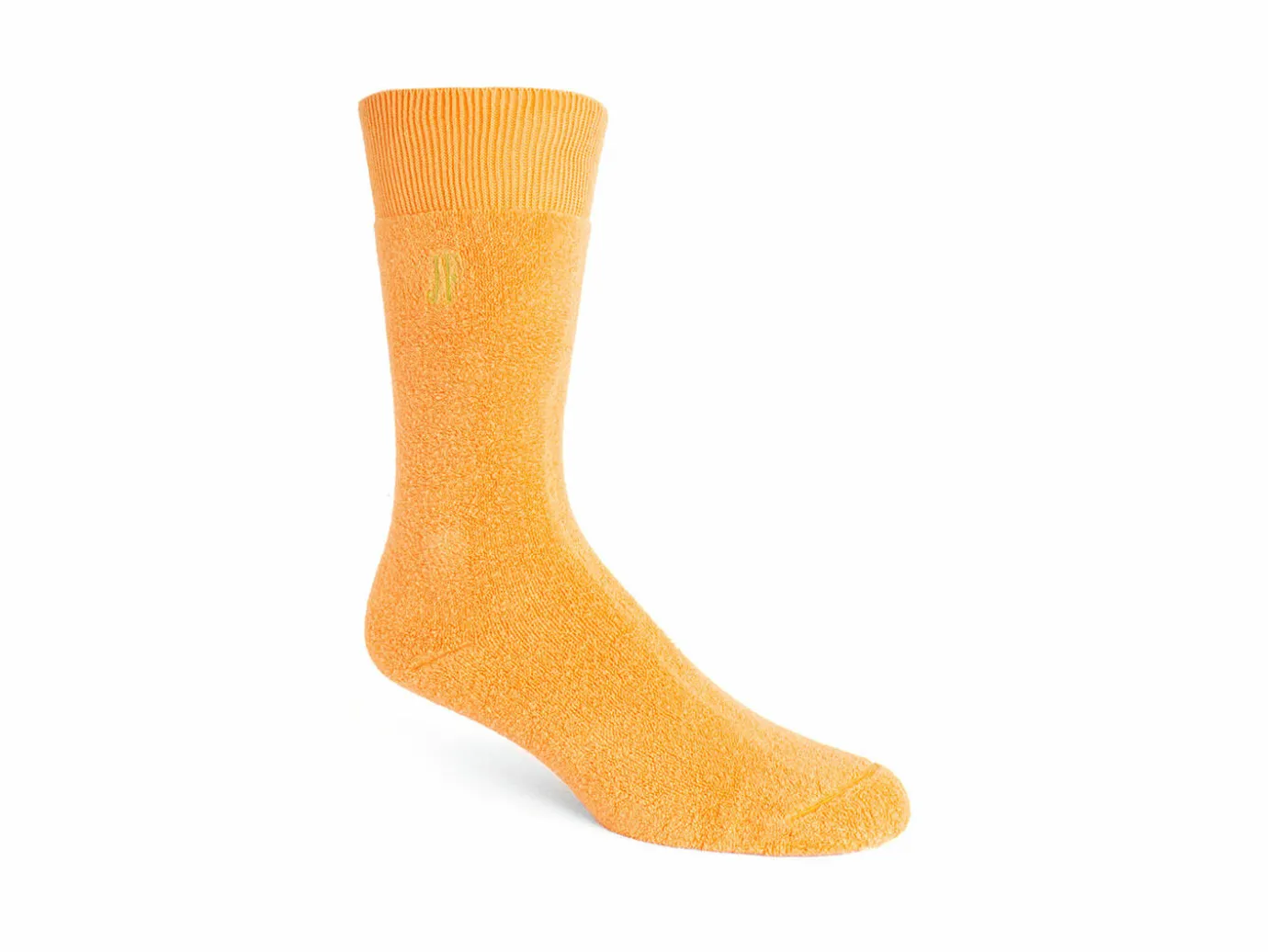 Fluevog Shoes Oizo Vog Socks | Soft Terry Sock Pastel Orange New