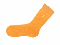 Fluevog Shoes Oizo Vog Socks | Soft Terry Sock Pastel Orange New