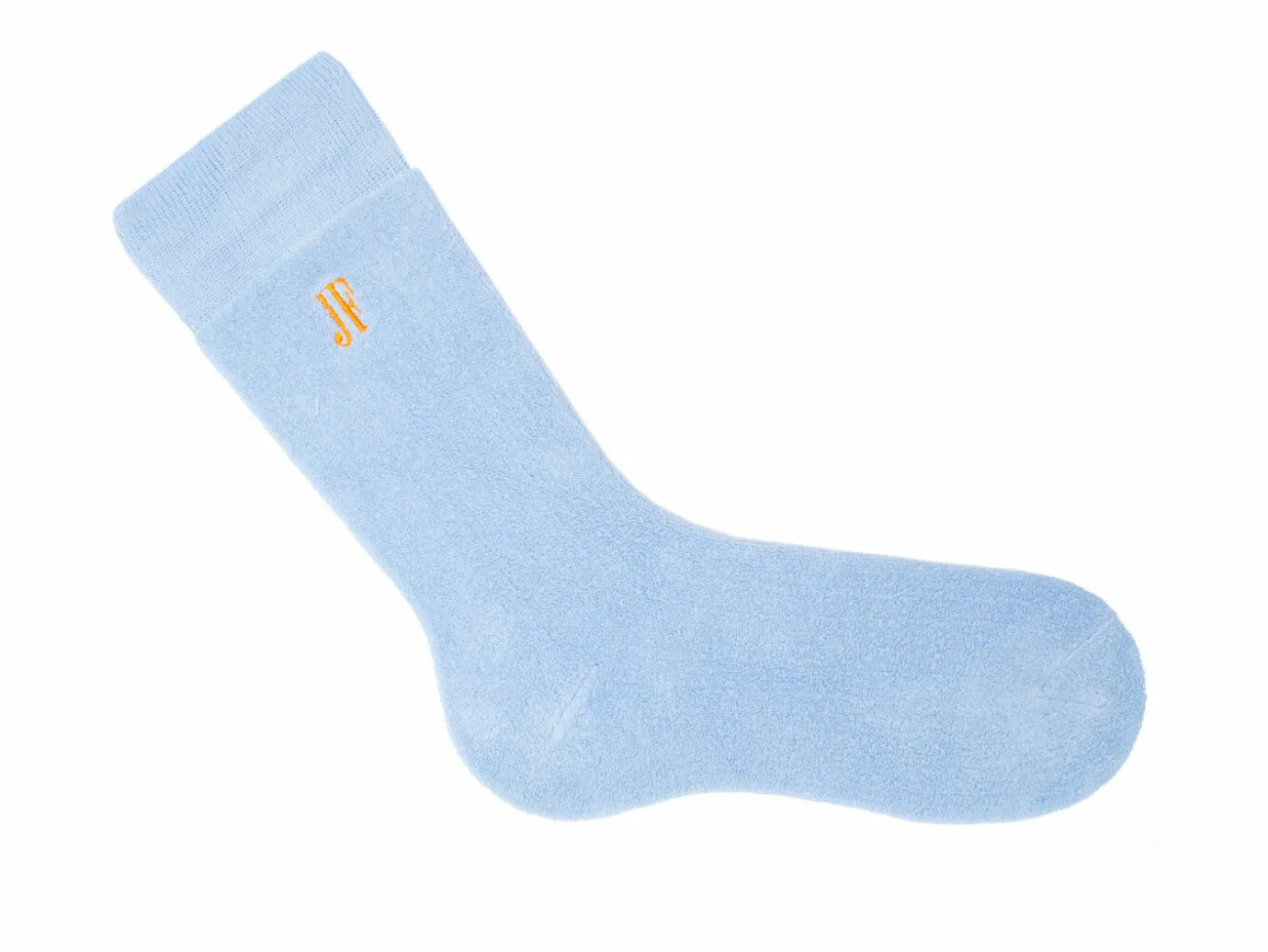 Fluevog Shoes Oizo Vog Socks | Soft Terry Sock Light Blue Shop