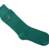 Fluevog Shoes Oizo Vog Socks | Soft Terry Sock Teal Hot