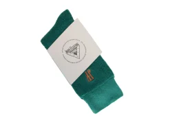 Fluevog Shoes Oizo Vog Socks | Soft Terry Sock Teal Hot