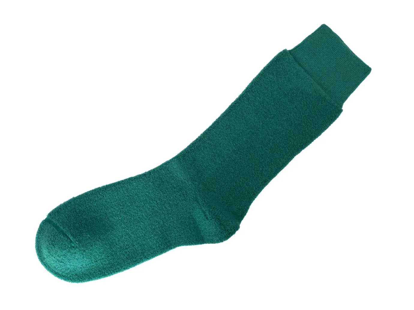 Fluevog Shoes Oizo Vog Socks | Soft Terry Sock Teal Hot