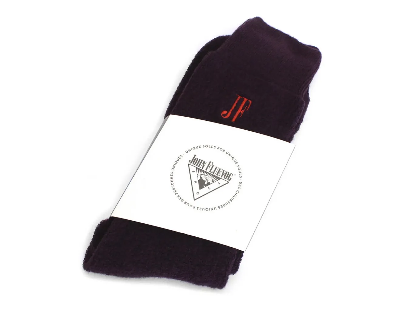 Fluevog Shoes Oizo Vog Socks | Soft Terry Sock Purple Clearance