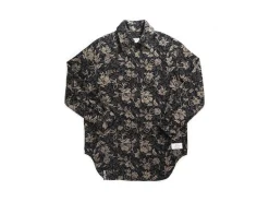 Fluevog Shoes Painter's Coat | Fluevog X Anian Baroque Floral Hot
