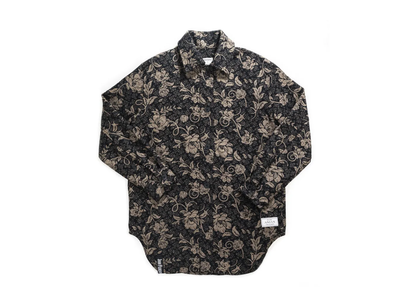 Fluevog Shoes Painter's Coat | Fluevog X Anian Baroque Floral Hot