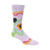 Fluevog Shoes Pan Vog Socks | Pattern Sock Purple/Multi Store