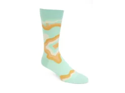 Fluevog Shoes Pan Vog Socks | Pattern Sock Mint Best