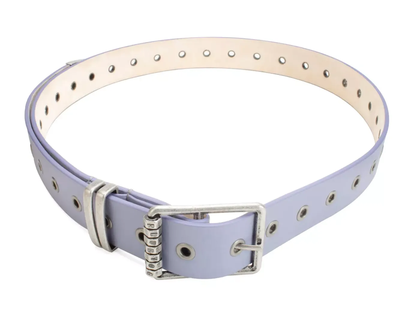 Fluevog Shoes Percivale Belt | Casual Leather Belt Lavender Sale