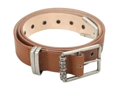 Fluevog Shoes Percivale Belt | Casual Leather Belt Brown Online