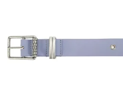 Fluevog Shoes Percivale Belt | Casual Leather Belt Lavender Cheap