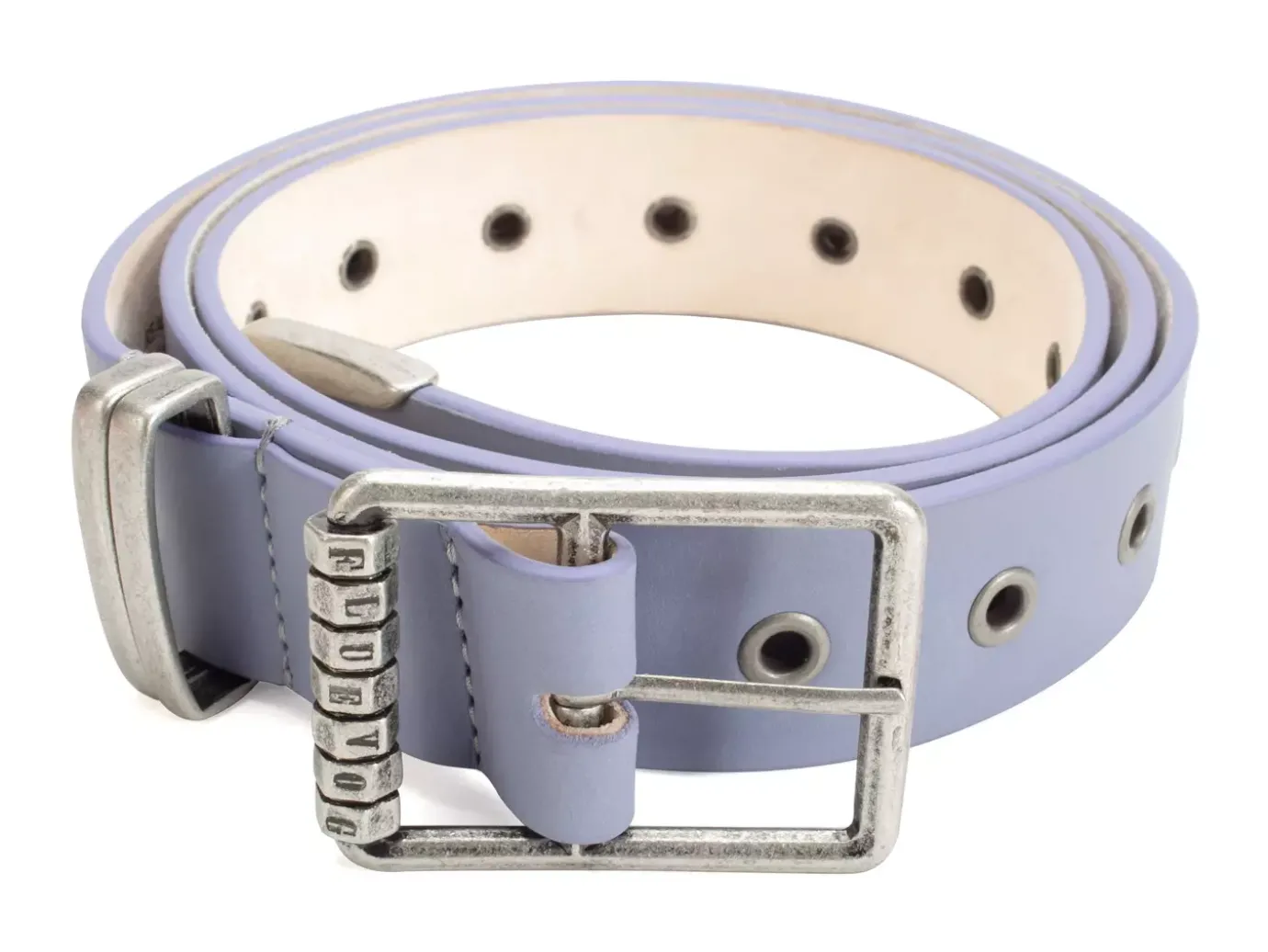 Fluevog Shoes Percivale Belt | Casual Leather Belt Lavender Cheap