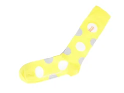 Fluevog Shoes Pipo Vog Socks | Polka Dot Sock Yellow Shop