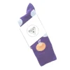 Fluevog Shoes Pipo Vog Socks | Polka Dot Sock Purple Clearance
