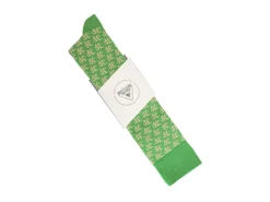 Fluevog Shoes Qwerty Vog Socks | Jf Monogram Sock Green Outlet