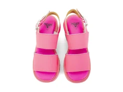 Fluevog Shoes Razzle | Platform Sandal Pink Shop