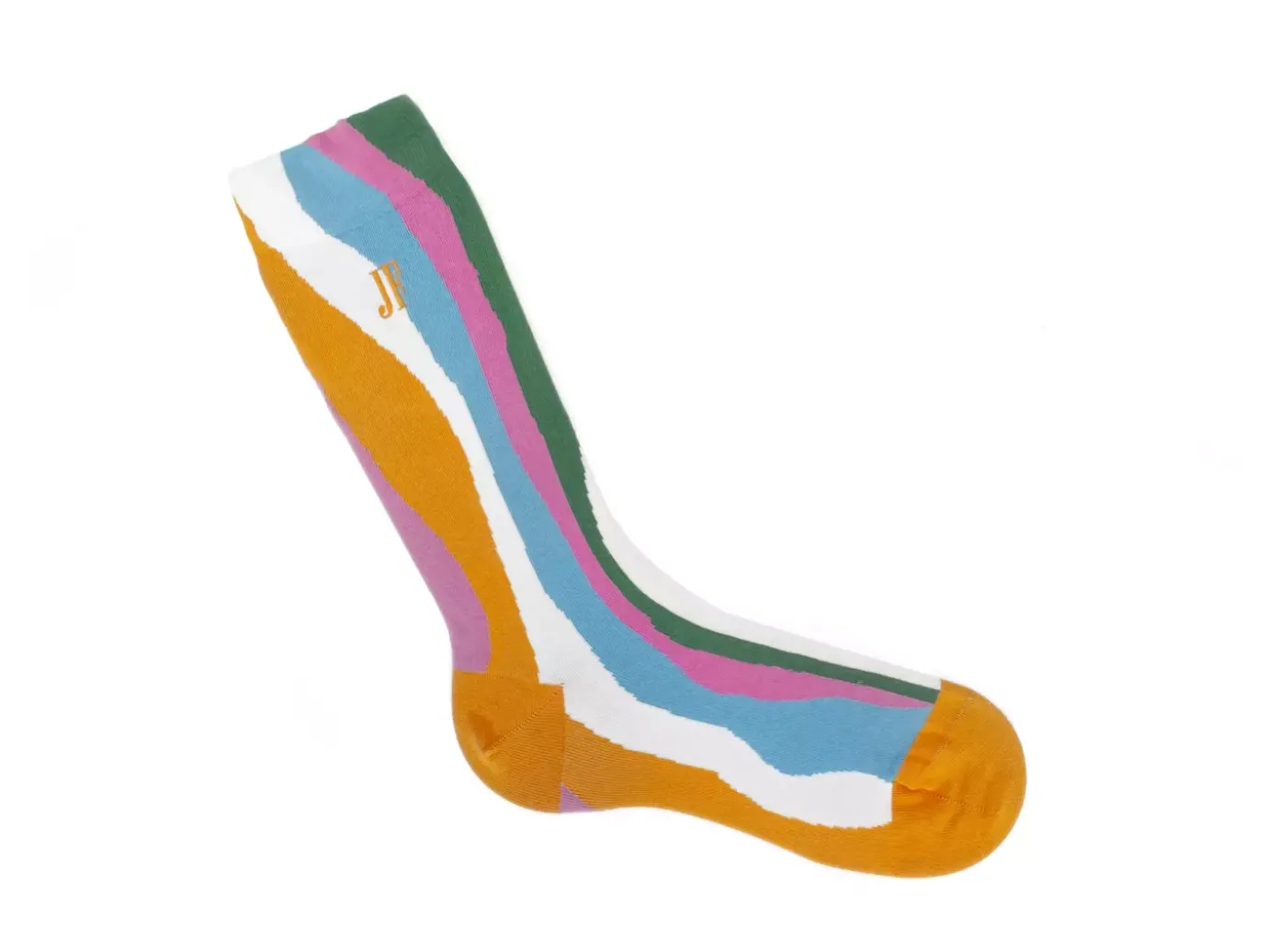 Fluevog Shoes Rogue Vog Socks | Colourful Wiggle Sock Multi Combo Discount