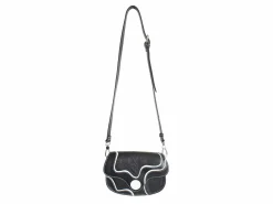Fluevog Shoes Rosanna | Shoulder Bag Black/White Sale