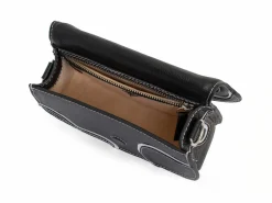 Fluevog Shoes Rosanna | Shoulder Bag Black/White Sale