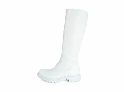 Fluevog Shoes Samedi | Tall Zip-Up Boot White Cheap