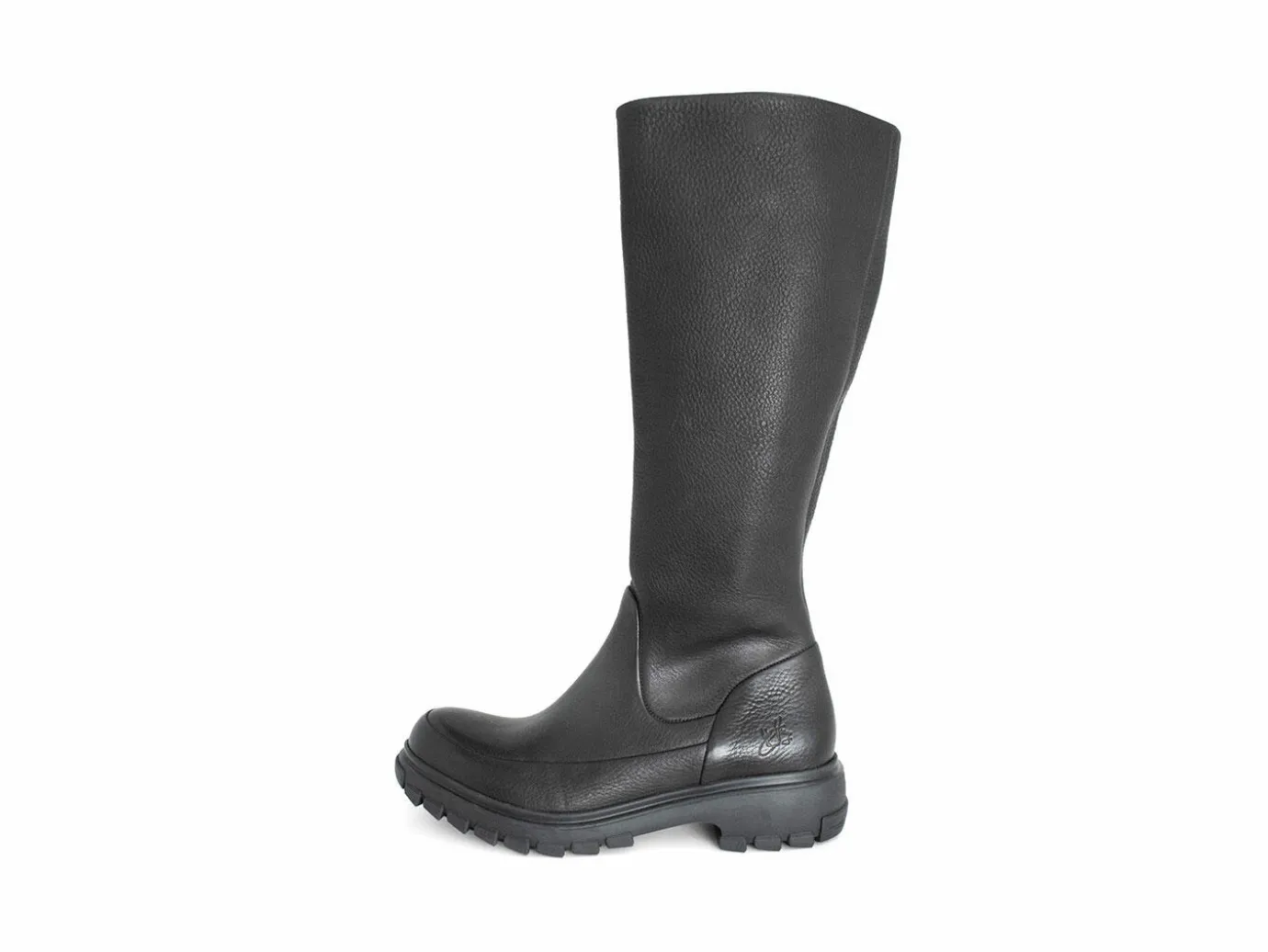 Fluevog Shoes Samedi | Tall Zip-Up Boot Black Store