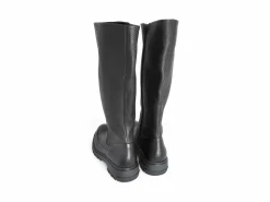 Fluevog Shoes Samedi | Tall Zip-Up Boot Black Store