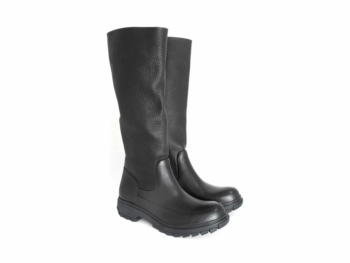 Fluevog Shoes Samedi | Tall Zip-Up Boot Black New