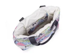 Fluevog Shoes Sharona | Puffy Tote Bag Patchwork Discount