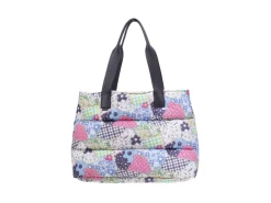 Fluevog Shoes Sharona | Puffy Tote Bag Patchwork New