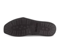 Fluevog Shoes Snazzy | Slip-On Leather Shoe Black/Green Fashion