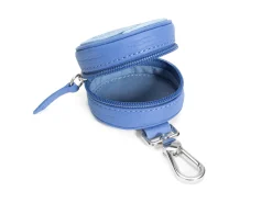 Fluevog Shoes Snoogle | Mini Clip-On Pouch Blue Flash Sale