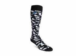 Fluevog Shoes Stanzi Vog Socks | Shoe Filled Sock Black/White Cheap