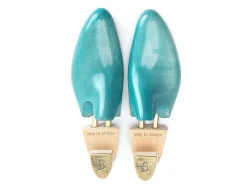 Fluevog Shoes The Jf Shoe Tree | Handcrafted Shoe Tree Teal/Maple Hot