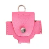 Fluevog Shoes The Pete Case | Leather Airpods Case Pink Online