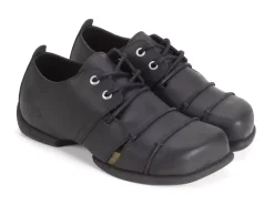 Fluevog Shoes Therese | Lace-Up Shoe With Cut-Outs Black Shop