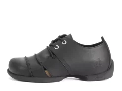 Fluevog Shoes Therese | Lace-Up Shoe With Cut-Outs Black Shop