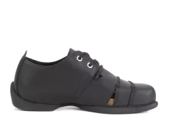 Fluevog Shoes Therese | Lace-Up Shoe With Cut-Outs Black Shop