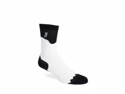 Fluevog Shoes Tobiko Vog Socks | Contrast Pattern Sock Black/White Online