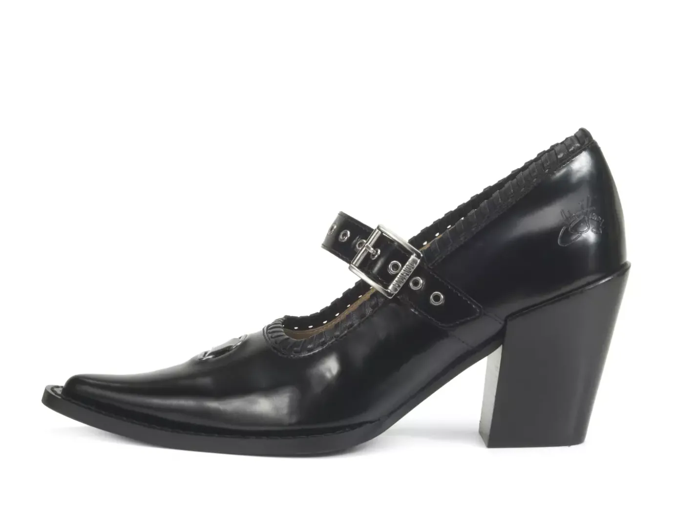 Fluevog Shoes Willow | Mary Jane Heel Black Fashion