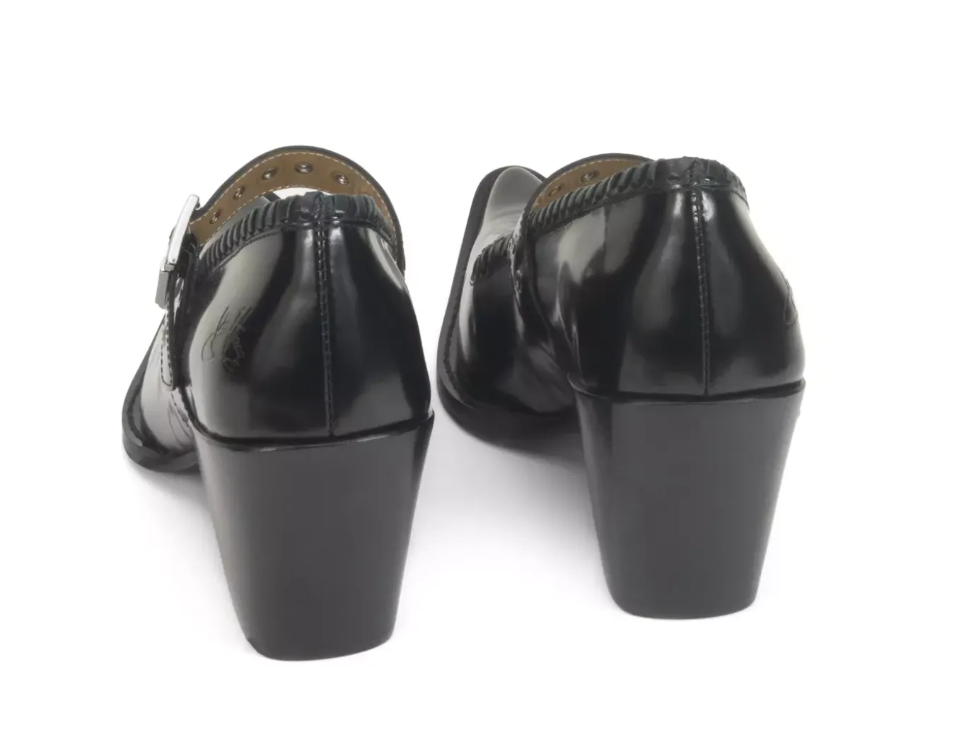 Fluevog Shoes Willow | Mary Jane Heel Black Fashion