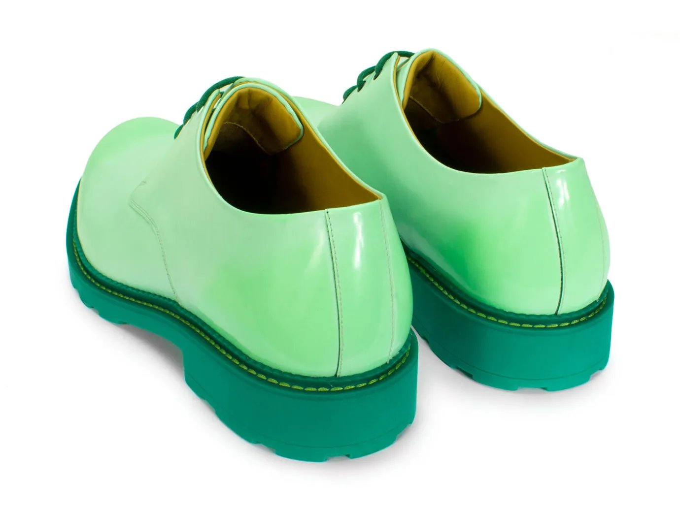 Fluevog Shoes Winnie | Classic Derby Shoe Mint Green Online