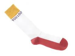 Fluevog Shoes You Look Great Vog Socks | Contrast Crew Sock White Best Sale