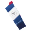 Fluevog Shoes You Look Great Vog Socks | Contrast Crew Sock Blue Cheap