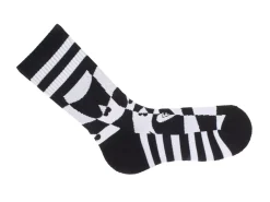 Fluevog Shoes Yuki Vog Socks | Checkered Heart Sport Sock Heart Warpy Checker Online
